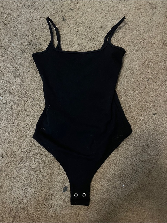 wild fable Tops - Wild fable Black One-Piece shape wear Bodysuit with Snap Closure